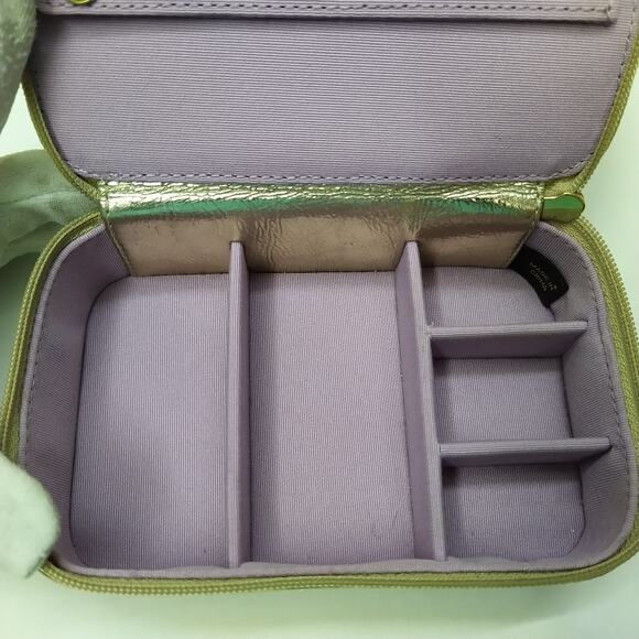 Coach Signature Light Tan Canvas Zipper Around Pill Case - Picture 8 of 8